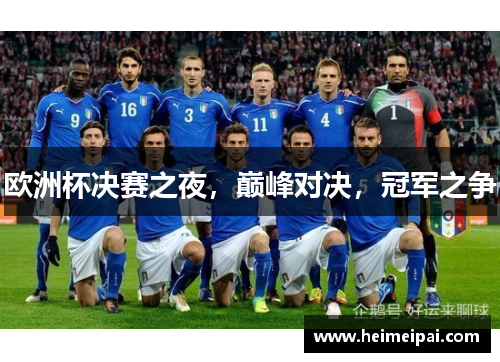 欧洲杯决赛之夜，巅峰对决，冠军之争