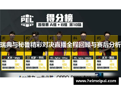 瑞典与秘鲁精彩对决直播全程回顾与赛后分析